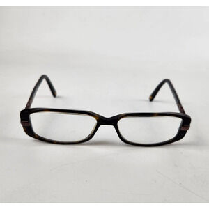 Nine West NW5028 Eyeglasses Womens Brown Rectangular Gradient Plastic Full Frame